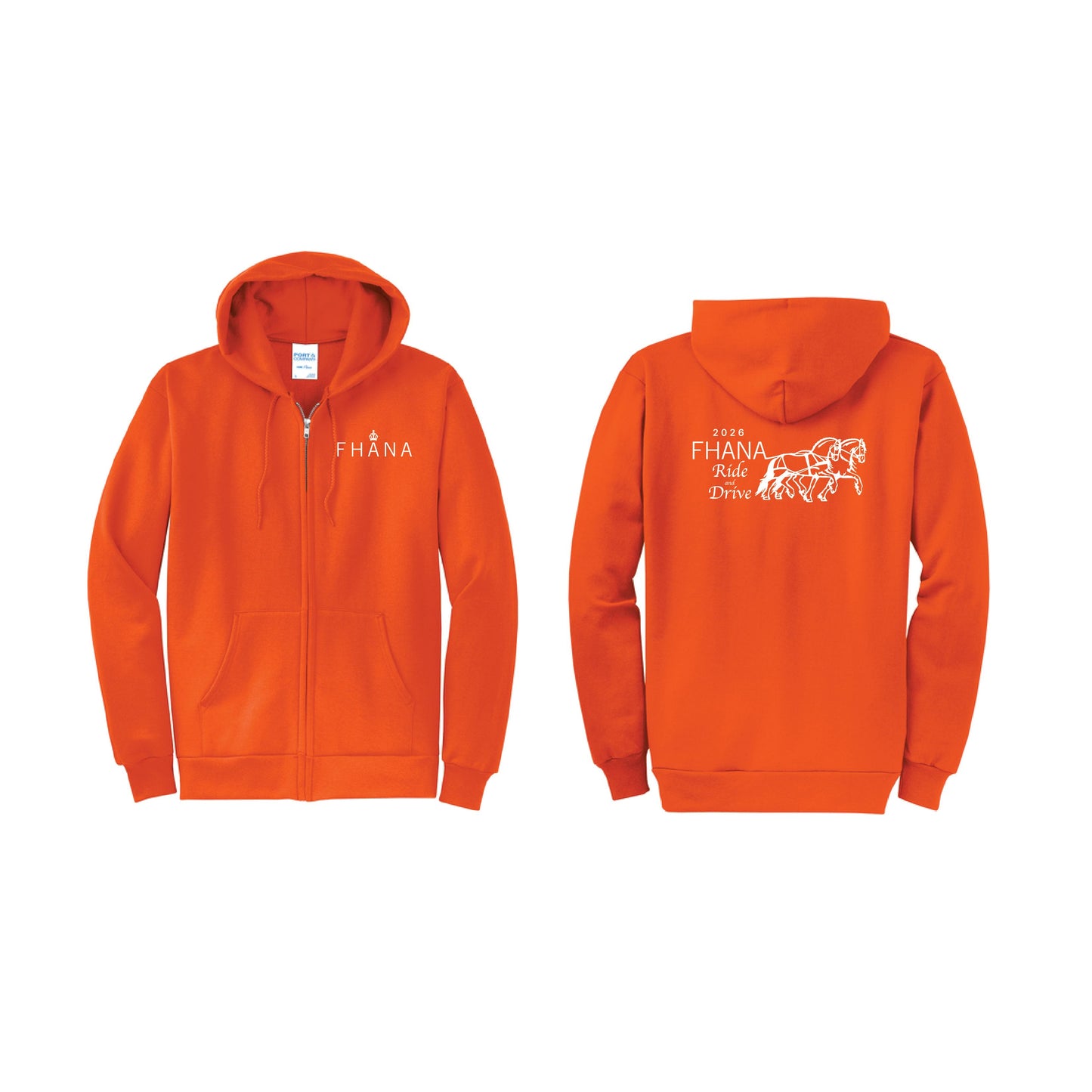 2026 Ride and Drive Zip-Up Hoodie