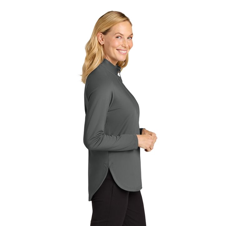 **SALE** Port Authority® Women's C-FREE® Double Knit 1/4-Zip