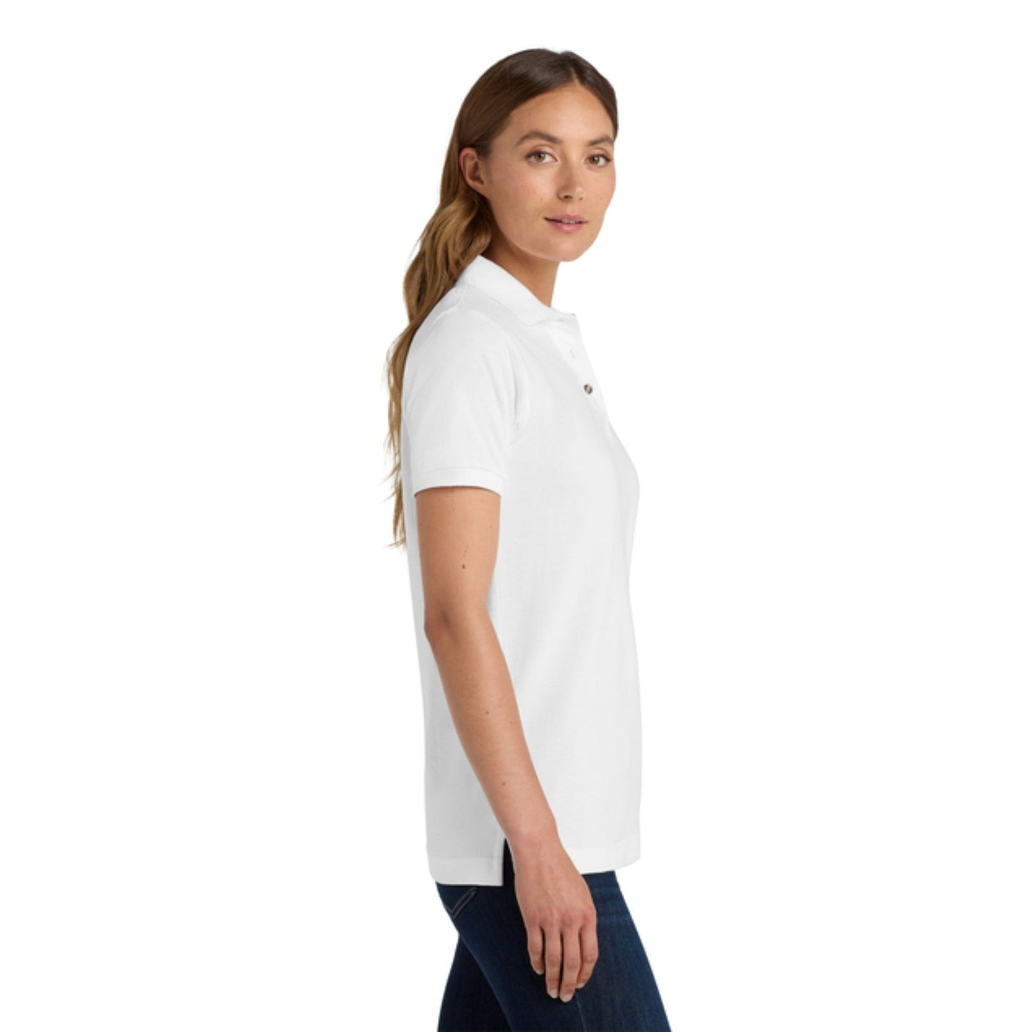Port Authority® Women's Heavyweight Cotton Pique Polo