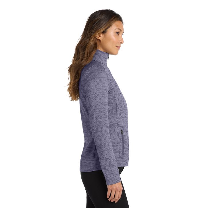 **SALE** ONLY ONE LEFT!**  Port Authority® Women's Digi Stripe Fleece Jacket