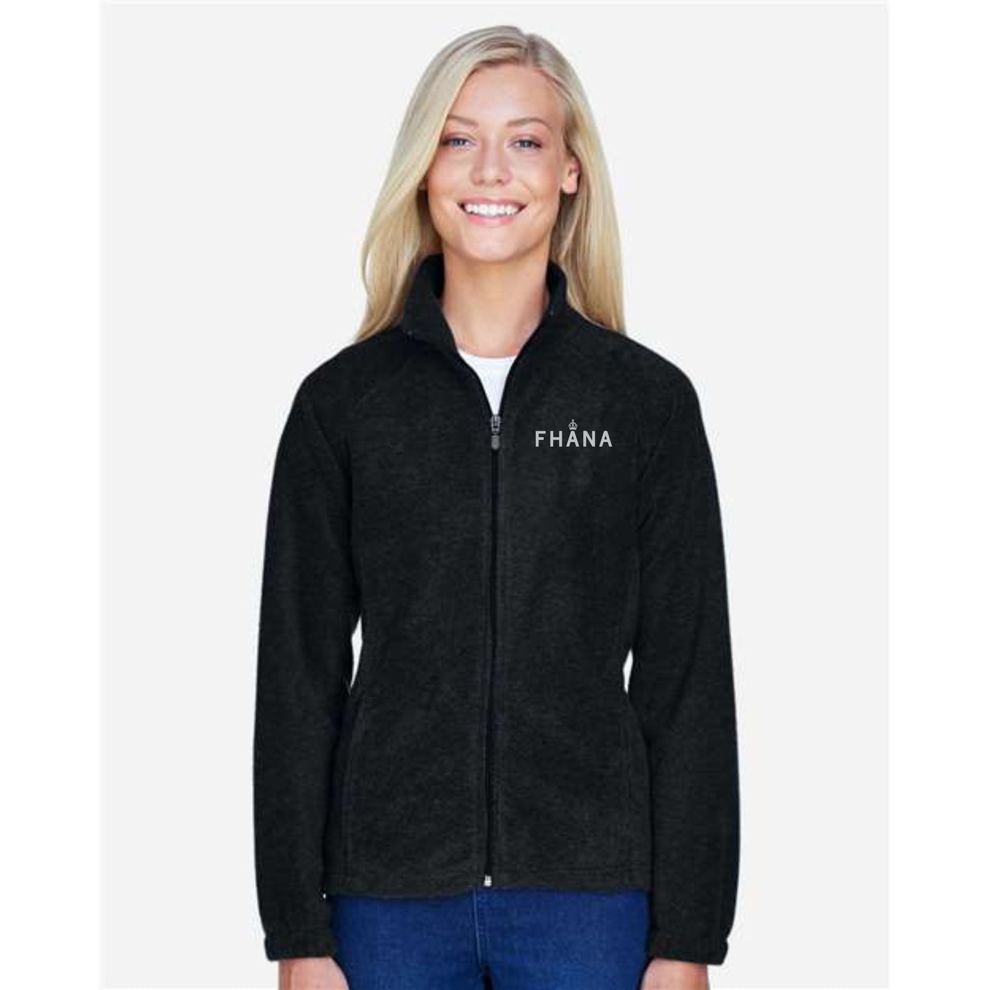 Harriton Women's Full-Zip Fleece