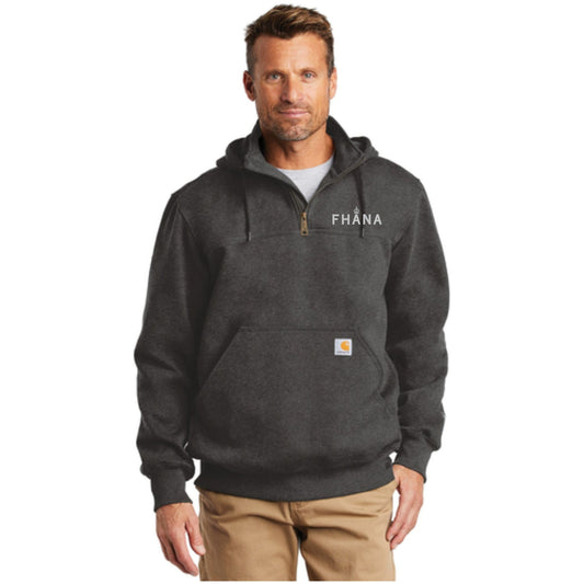 Carhartt ® Rain Defender ® Paxton Heavyweight Hooded Zip Mock Sweatshirt