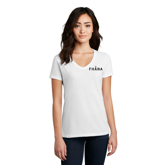 District® Women’s Perfect Blend® CVC V-Neck Tee