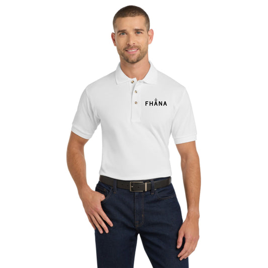 Port Authority® Heavyweight Cotton Pique Polo