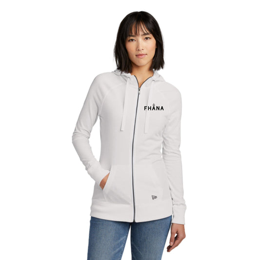 New Era® Women's Sueded Cotton Blend Full-Zip Hoodie