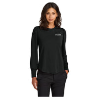 Mercer+Mettle® Women’s Stretch Jersey Long Sleeve Blouson Top