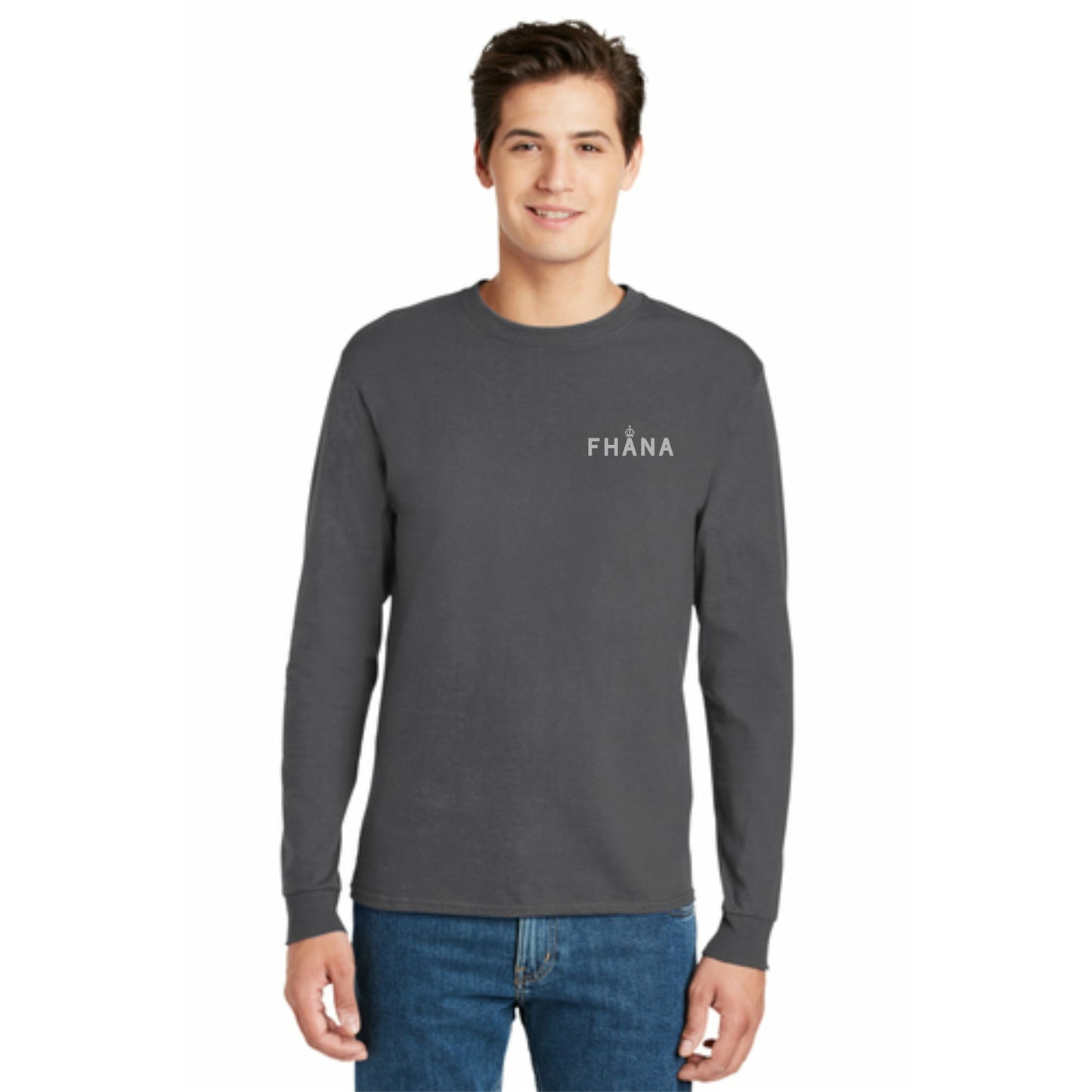Hanes® - Tagless® 100% Cotton Long Sleeve T-Shirt