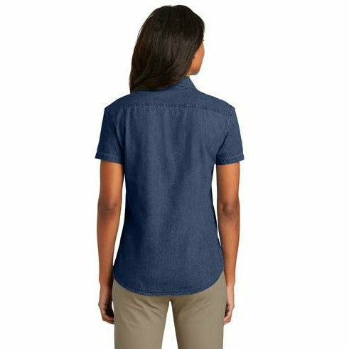 Port & Company® - Ladies Short Sleeve Value Denim Shirt