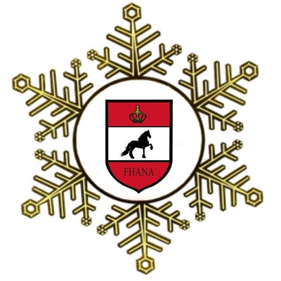 Limited Availability- Vintage FHANA Brass Christmas Ornament